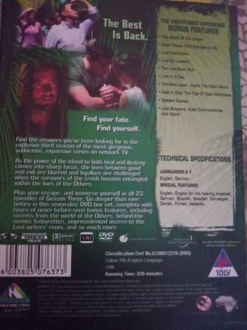 Lost - Season 1 - 3 DVD bundle