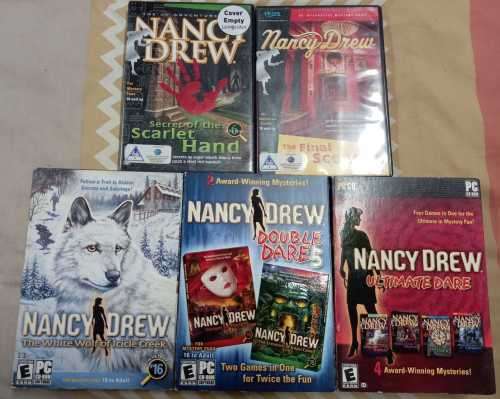 Nancy Drew - Selection of 9 PC games