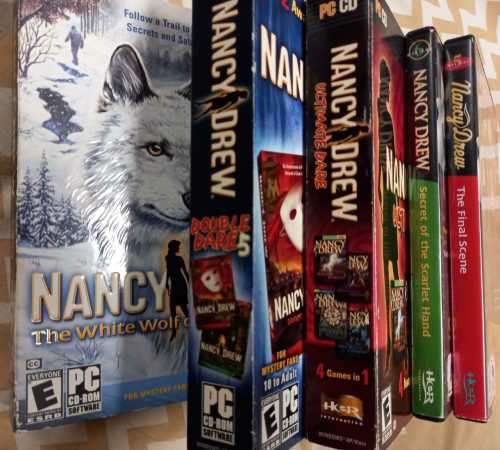 Nancy Drew - Selection of 9 PC games