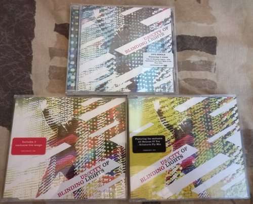 U2 - City of Blinding Lights 2 x CDsingle plus DVDsingle bundle