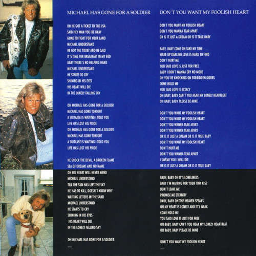 Blue System - Backstreet Dreams CD (Dieter Bohlen / Modern Talking)
