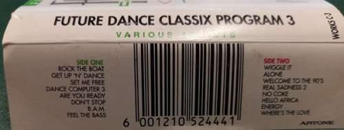 Future Dance Classix - Programs 1,2,3 and 4 (4 cassettes)