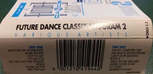 Future Dance Classix - Programs 1,2,3 and 4 (4 cassettes)