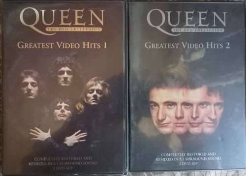 Queen - 3 DVD Bundle: Greatest Flix 1 and 2 (2 x 2DVD sets) PLUS Live At Wembley (2DVD)