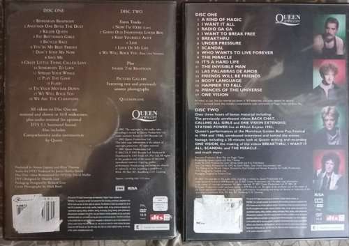 Queen - 3 DVD Bundle: Greatest Flix 1 and 2 (2 x 2DVD sets) PLUS Live At Wembley (2DVD)