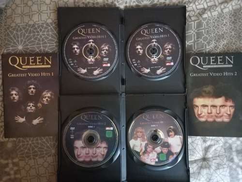 Queen - 3 DVD Bundle: Greatest Flix 1 and 2 (2 x 2DVD sets) PLUS Live At Wembley (2DVD)