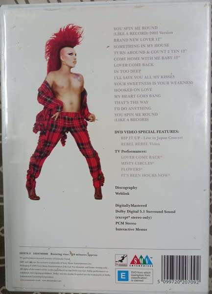 Dead or Alive - Evolution, The Videos DVD