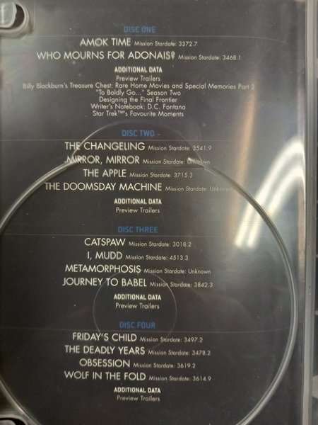 Star Trek - The Original Series Season 2 DVD