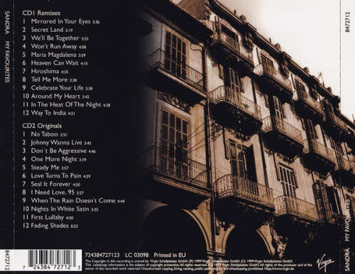 Sandra - My Favourites 2CD set