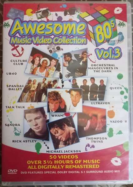 Awesome 80`s  Vol 3 DVD