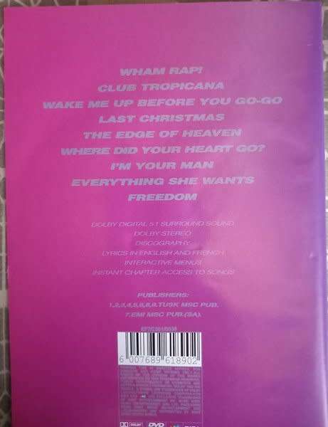 Wham! The Best of DVD