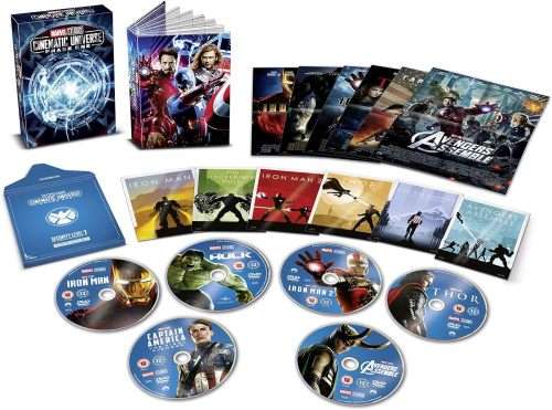 Marvel Cinematic Universe - Phase One (6DVD set incl extras) Phase 2 and 3 also available