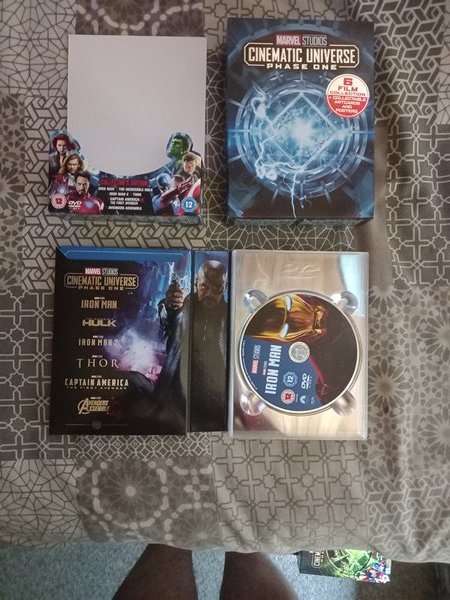 Marvel Cinematic Universe - Phase One (6DVD set incl extras) Phase 2 and 3 also available