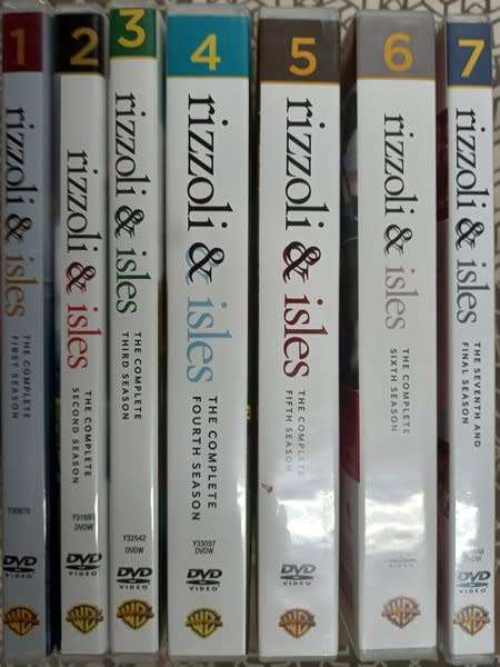 Rizzoli & Isles - Complete Seasons 1 to 7 DVD bundle