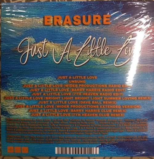 Erasure - Just A Little Love CDEP single