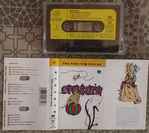 Erasure - The Two Ring Circus cassette