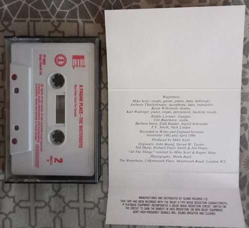 The Waterboys - A Pagan Place cassette