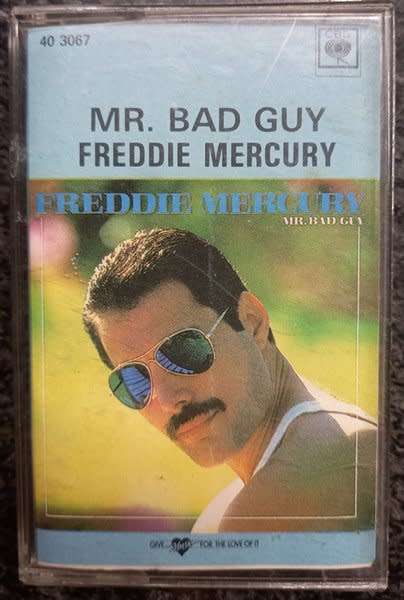 Freddie Mercury - Mr Bad Guy cassette