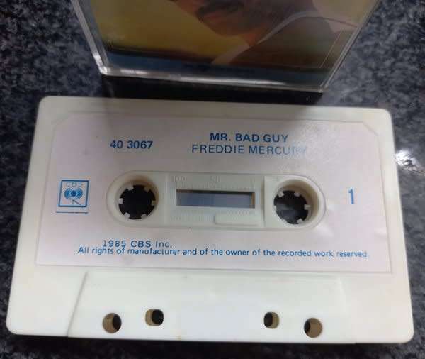 Freddie Mercury - Mr Bad Guy cassette