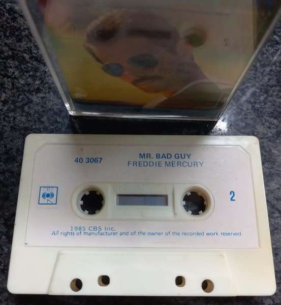 Freddie Mercury - Mr Bad Guy cassette