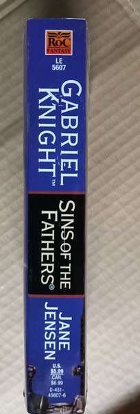 Gabriel Knight - Sins of the Fathers Paperback (Jane Jensen / Sierra)