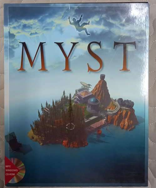 Myst PC CD Big Box Adventure Game