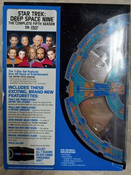 Star Trek Deep Space Nine - Season 5 DVD
