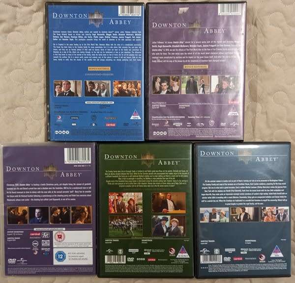 Downton Abbey DVD Bundle (Seaons 1 and 2, along with 3 specials)
