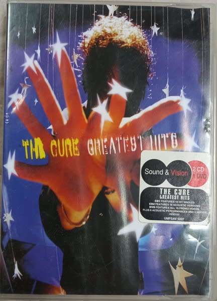 The Cure - Greatest Hits (2CD plus 1DVD) also includes a UK concert ticket stub from 1996