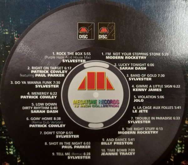 Megatone Records - The 12 Inch Collections (full set of 3 x 2cd sets)
