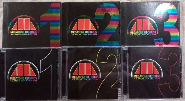 Megatone Records - The 12 Inch Collections (full set of 3 x 2cd sets)
