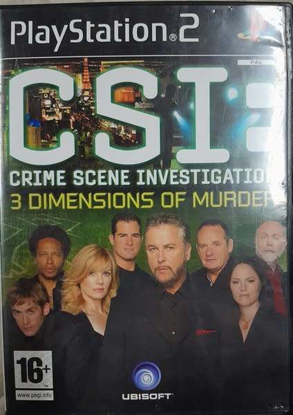 CSI - 3 Dimesions of Murder PS2