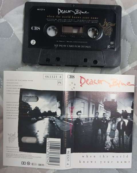Deacon Blue - When The World Knows Your Name cassette