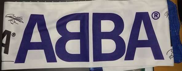 ABBA - Replica Silk Tour Scarves - 3 different designs, 1 of each