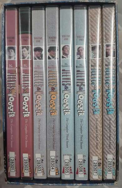 Jeeves & Wooster (PG Wodehouse) The complete series 8 DVD set (Hugh Laurie, Stephen Fry)