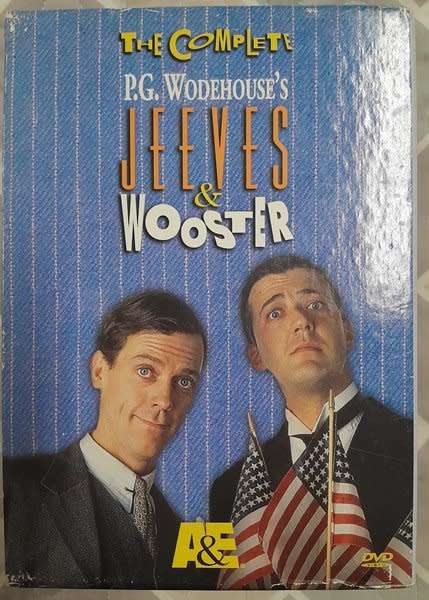 Jeeves & Wooster (PG Wodehouse) The complete series 8 DVD set (Hugh Laurie, Stephen Fry)