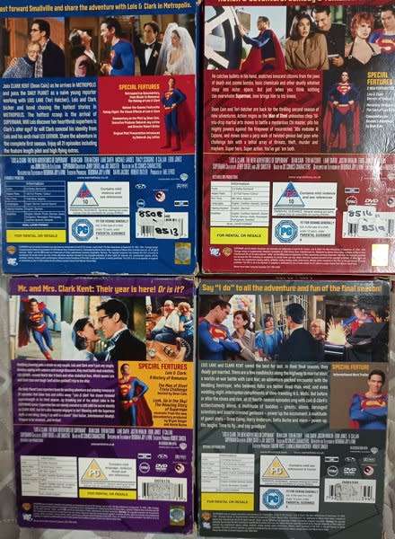 Lois & Clark - The New Adventures of Superman. Complete seasons 1 to 4 DVD bundle
