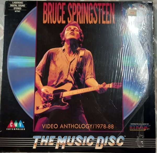 Bruce Springsteen - Video Anthology 1978 to 1988 LASERDISC