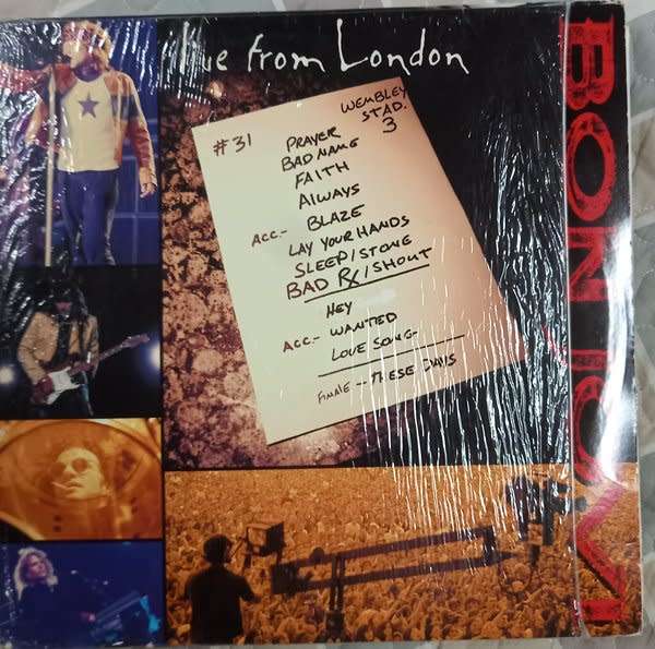 Bon Jovi - Live from London LASERDISC