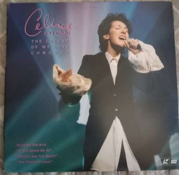 Celine Dion - The Colour of my Love concert LASERDISC