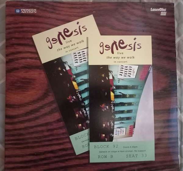 Genesis - Live / The Way We Walk live in Concert LASERDISC