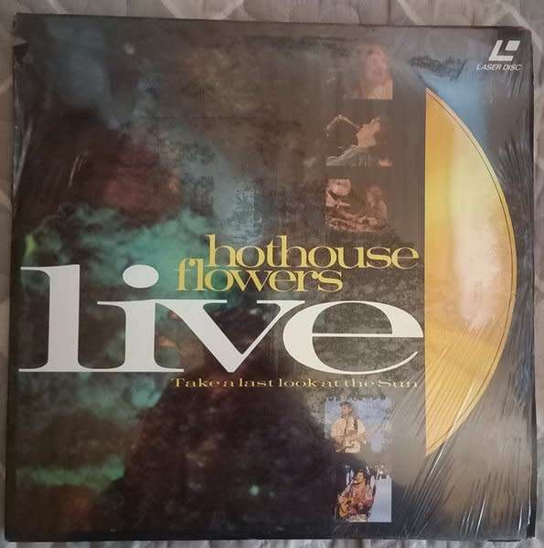 Houthouse Flowers - Live / Take A Last Look At The Sun LASERDISC