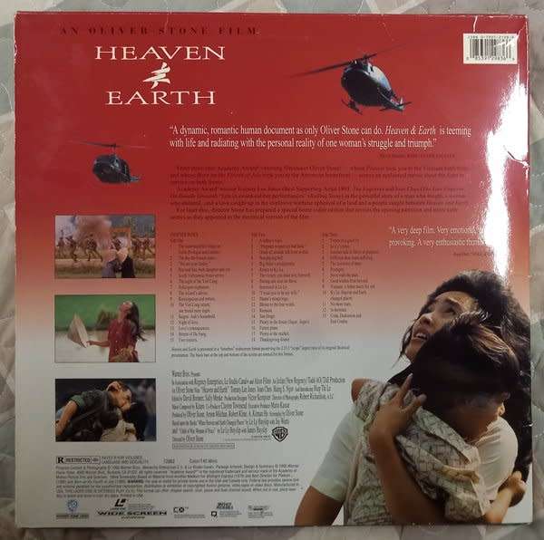 Heaven and Earth - LASER DISC (Tommy Lee Jones)