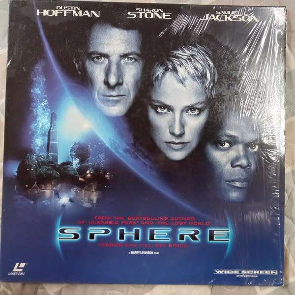 Sphere - Laser Disc (Dustin Hoffman, Sharon Stone, Samuel L Jackson)
