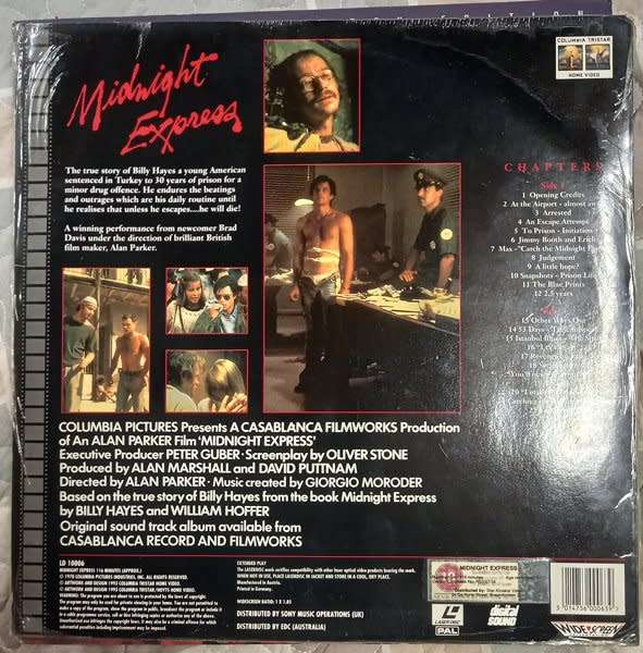 Midnight Express - LASER DISC