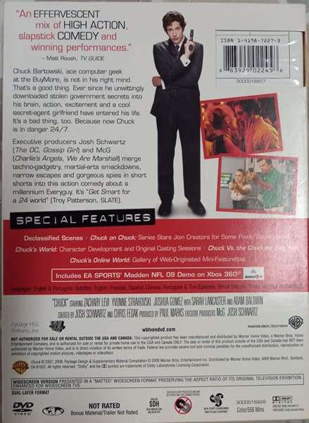 Chuck - The complete series 1 to 5 (DVD bundle)