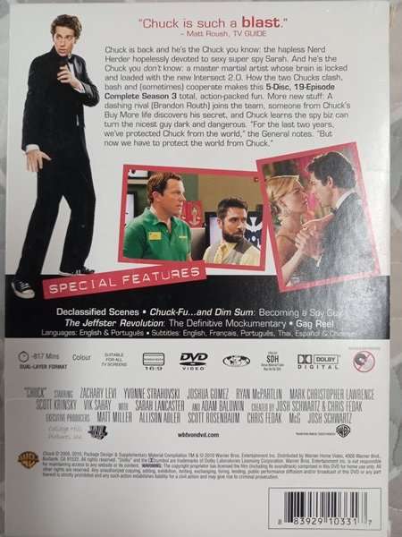 Chuck - The complete series 1 to 5 (DVD bundle)