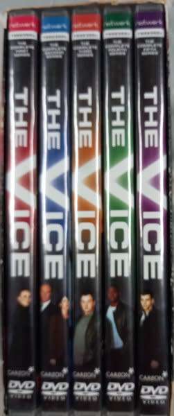 The Vice - complete series 1 - 5  (ITV crime drama, 10DVD set)