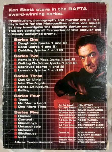 The Vice - complete series 1 - 5  (ITV crime drama, 10DVD set)