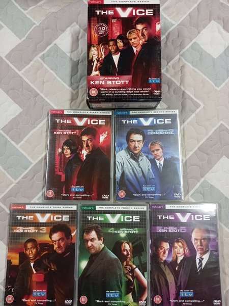 The Vice - complete series 1 - 5  (ITV crime drama, 10DVD set)